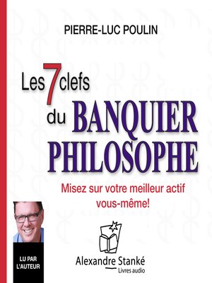 cover image of Les 7 clefs du banquier philosophe